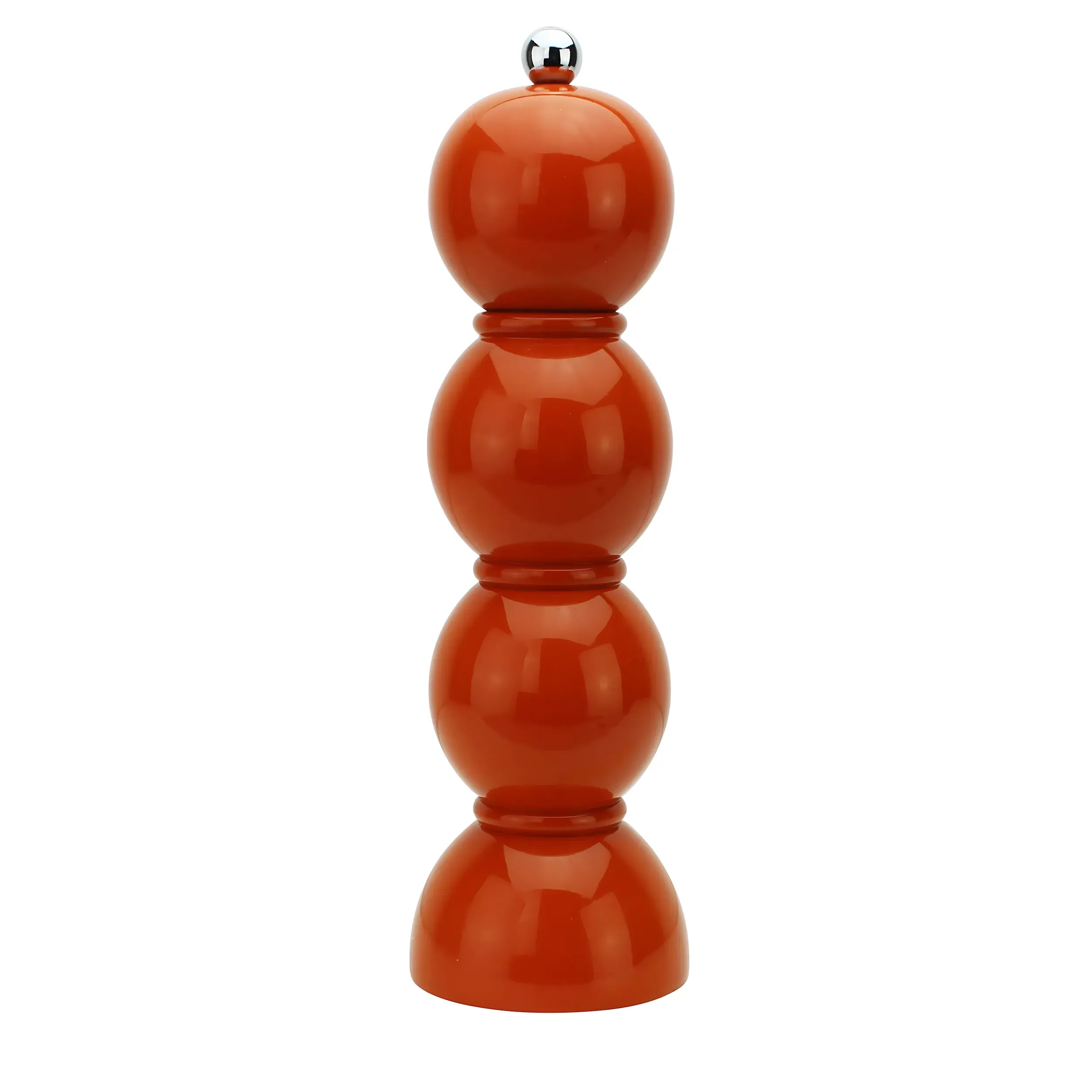 Salt & Pepper Mill "Bobbin", Orange, 23,5 cm