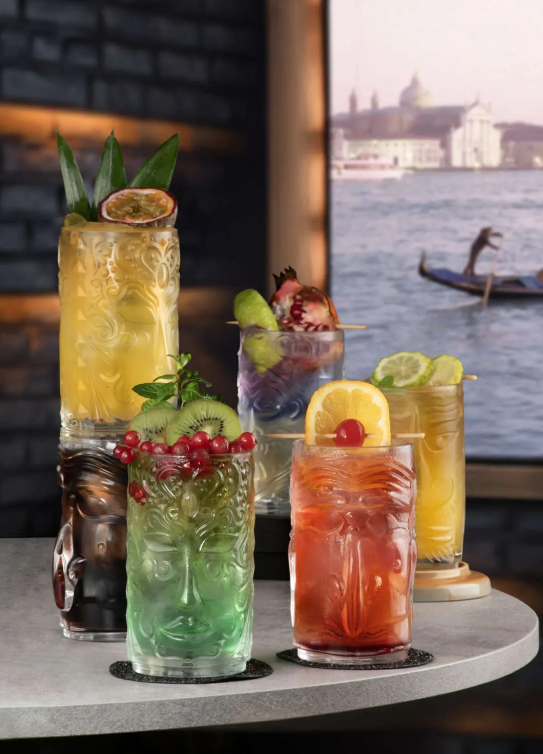 Pulcinella Tiki Tumbler 45cl