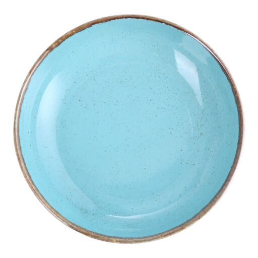 368122 Seasons Turquoise Bowl 22cm