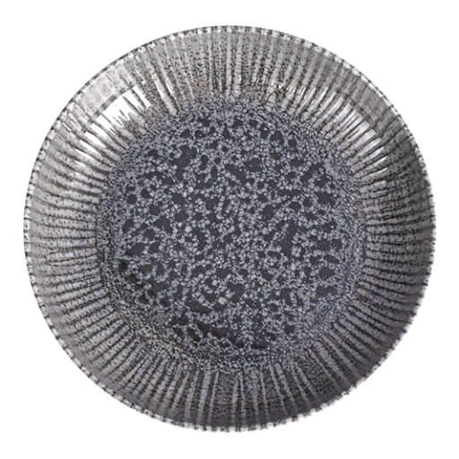 368122 Iris Grey Bowl 22cm