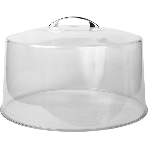 Cake Cover, Chrom Handle, Ø30 cm,19 cm hoch