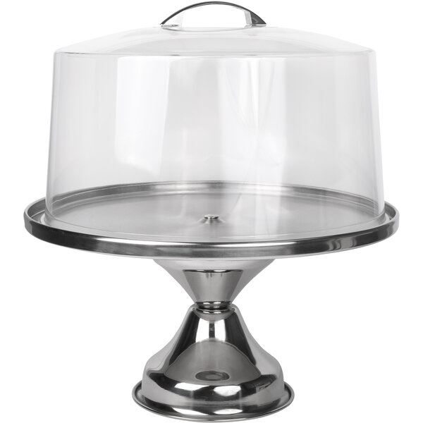 00614_00615_webjljl9DuzzHwBZ Cake Stand 18/8 S/S, Ø32cm, H18cm