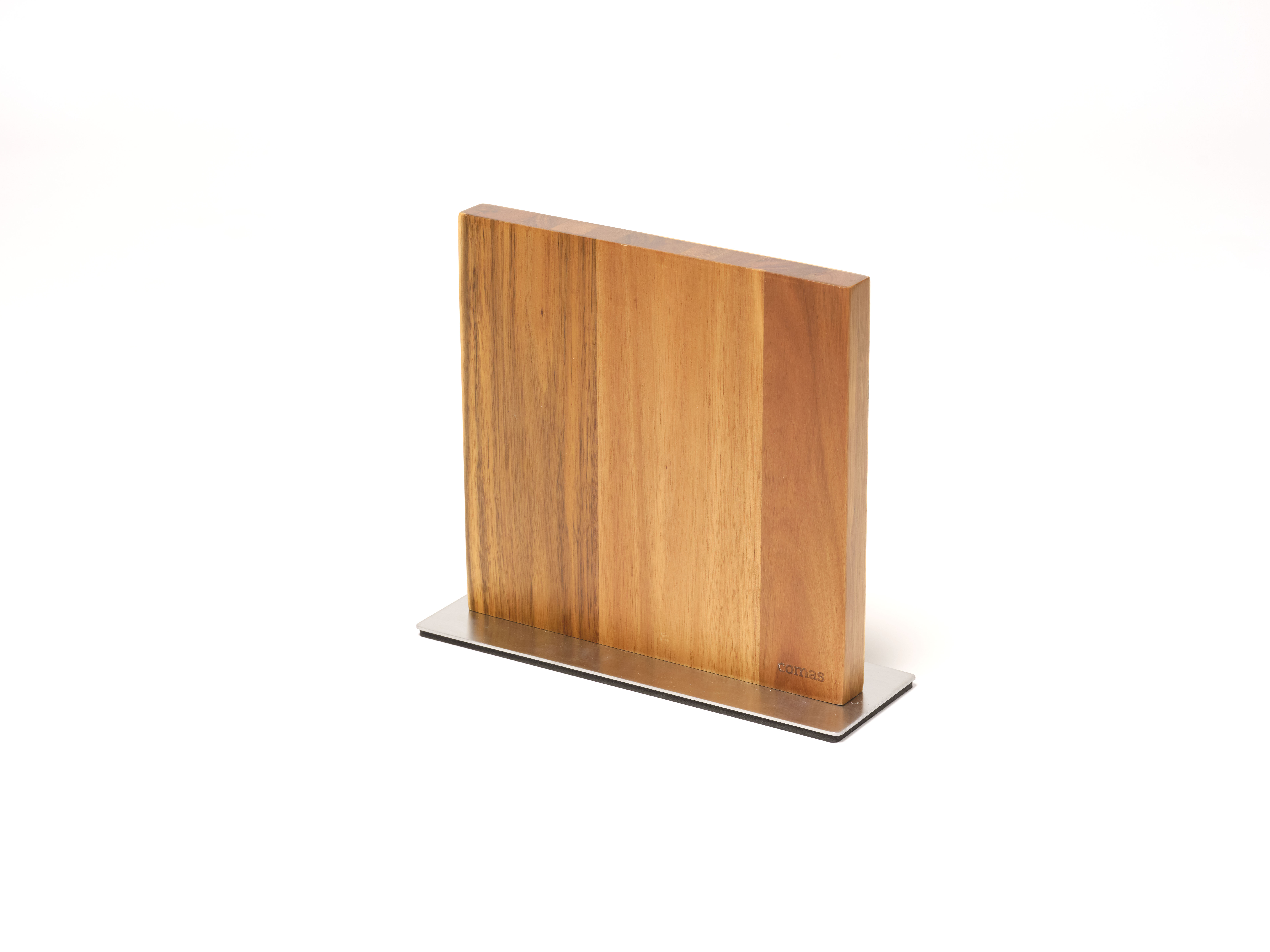 UTSET Iman Acacia Tabletop Magnet Knife Display