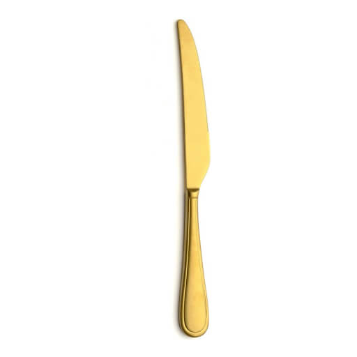Contour Vintage Gold Dessert Knife