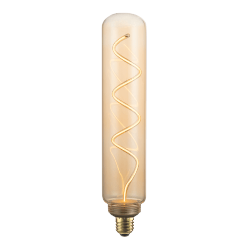 Dimmable Burgeon Lamp 6x30cm, amber