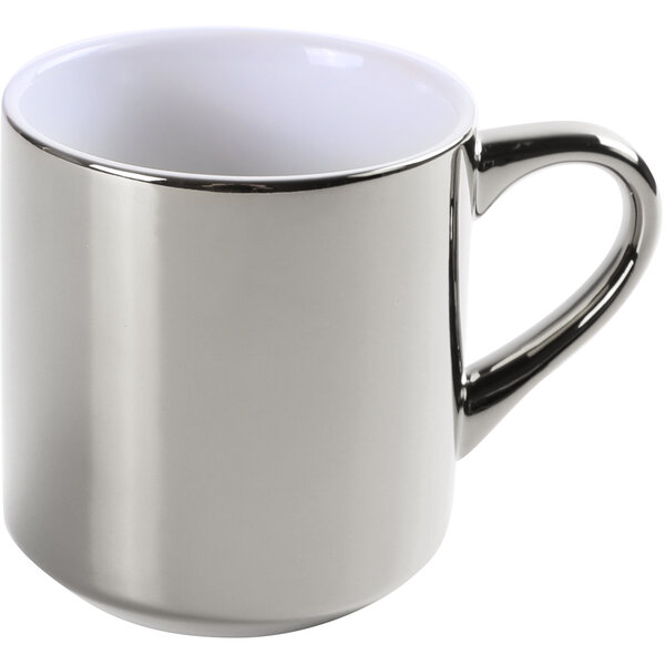 Kaffee Becher 340ml Silber