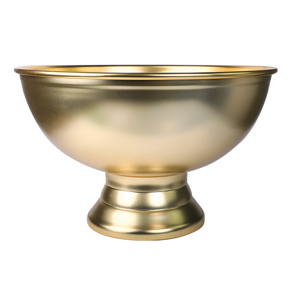 Champagne Bowl, Aluminum/Gold