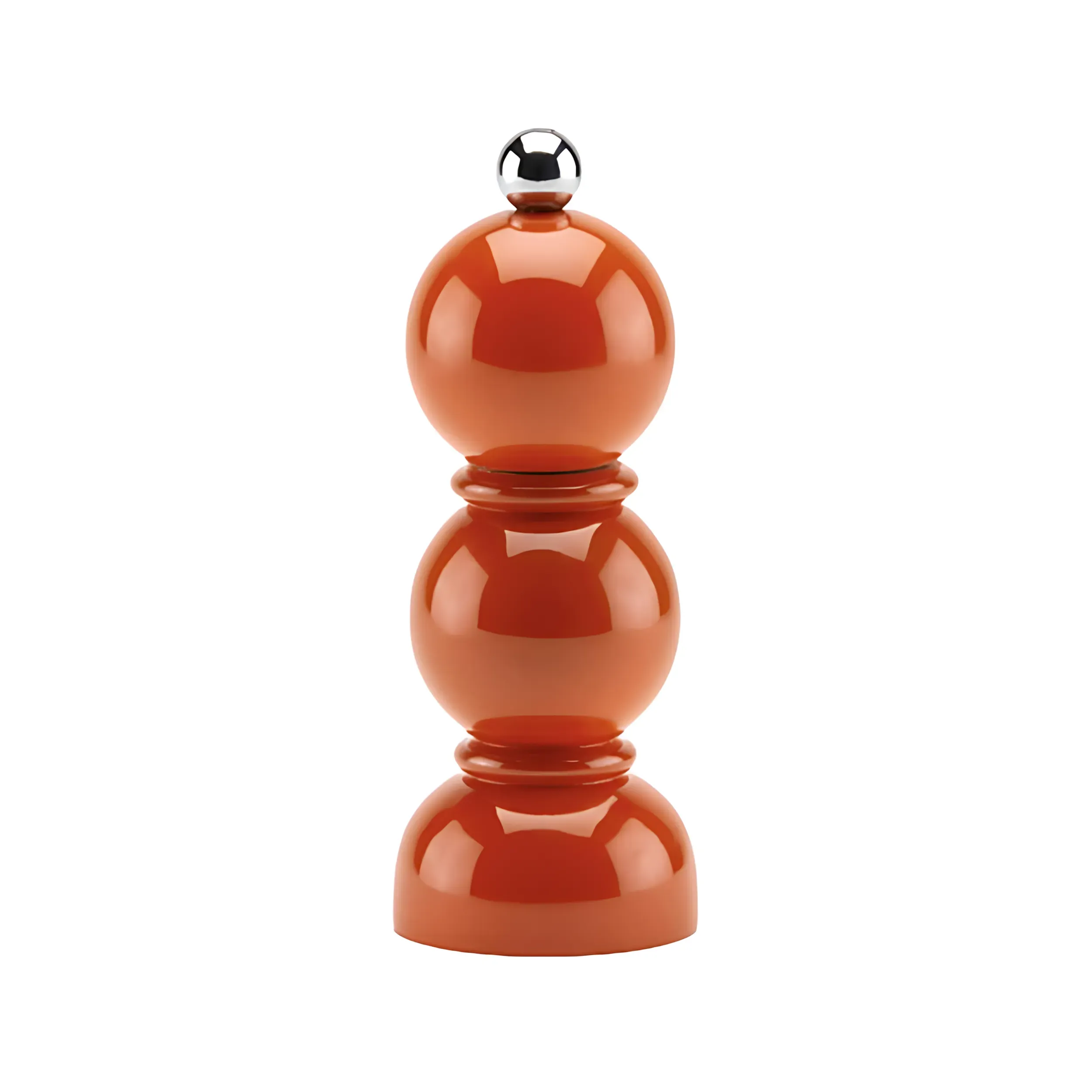 Salt & Pepper Mill "Mini Bob", Orange, 14 cm
