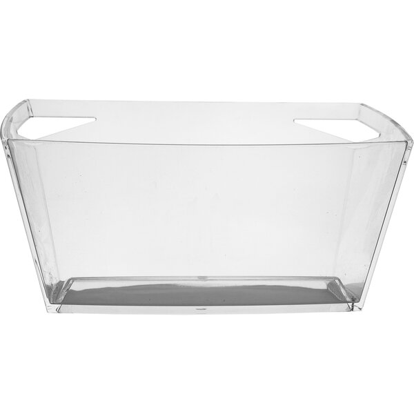 Ice Bucket square clear 25*43cm - H23,2cm - 11,6L