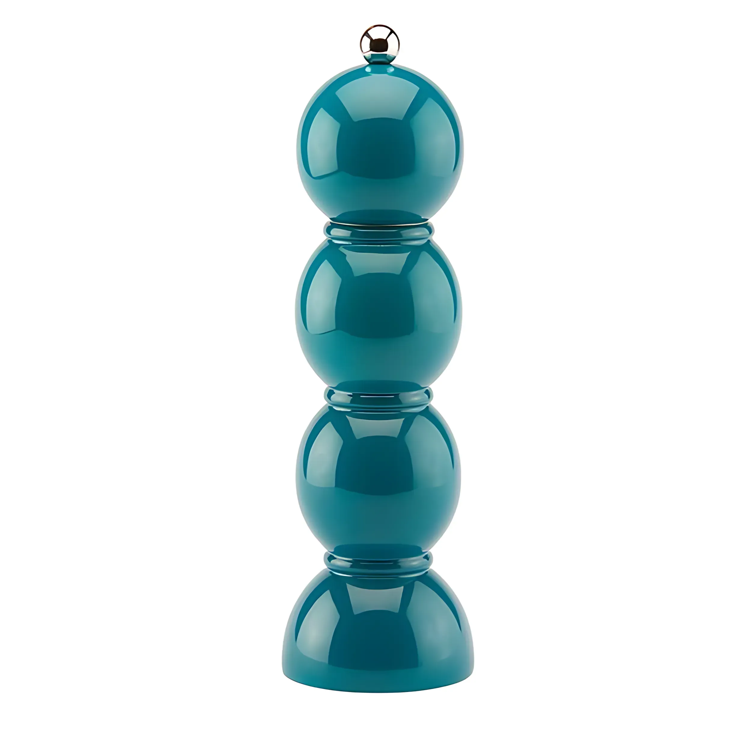 Salt & Pepper Mill "Bobbin", Teal, 23,5 cm