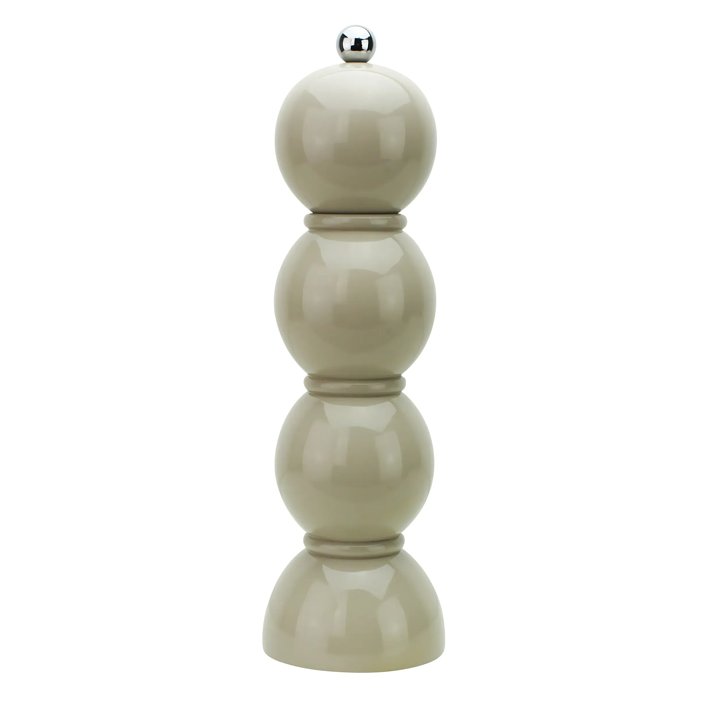 Salt & Pepper Mill "Bobbin", Cappuccino, 23,5 cm