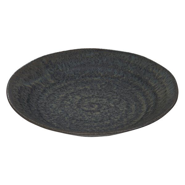 Onyx Noir Shallow Bowl 25.3x4.5cm YW-7215/BK 3/36