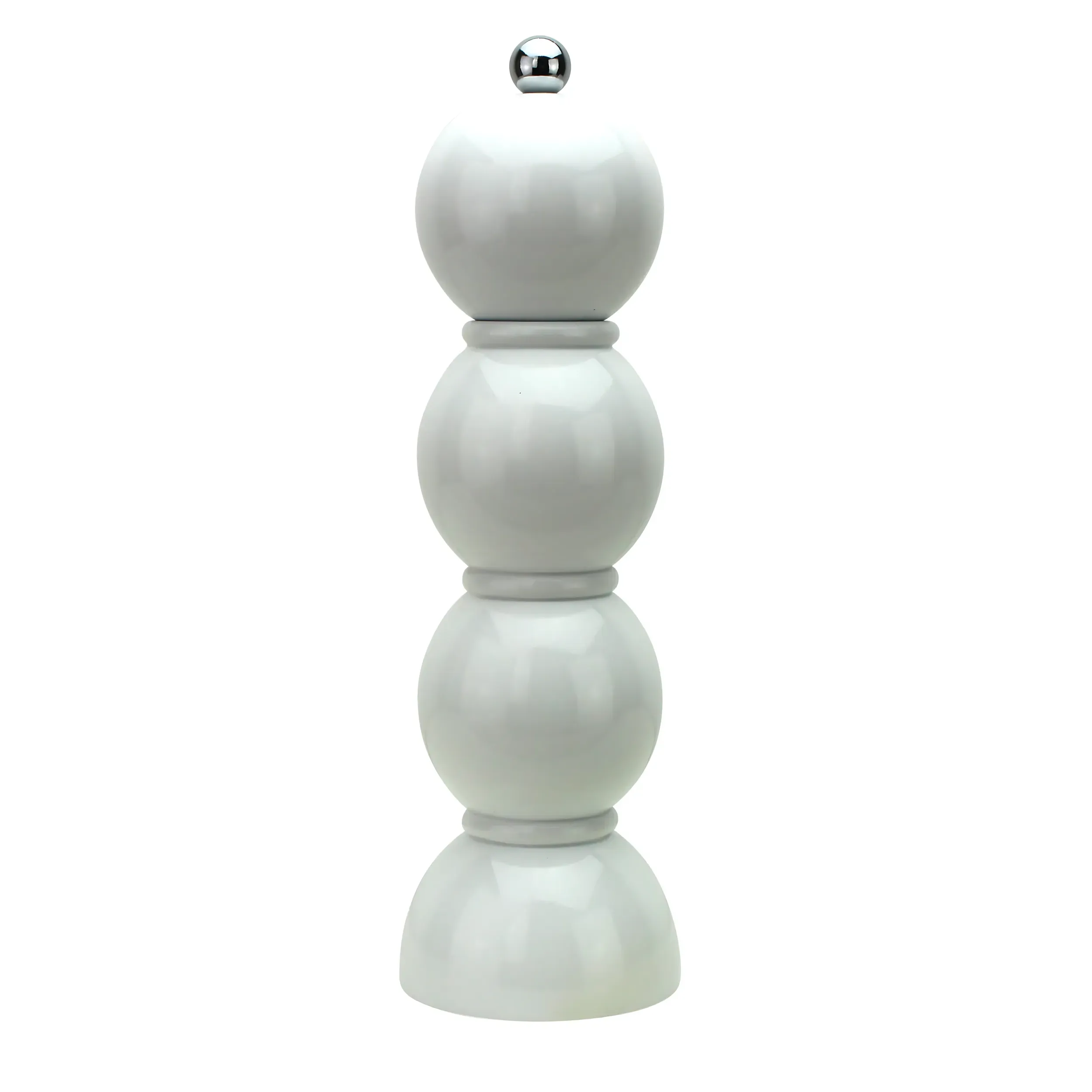 Salt & Pepper Mill "Bobbin", White, 23,5 cm