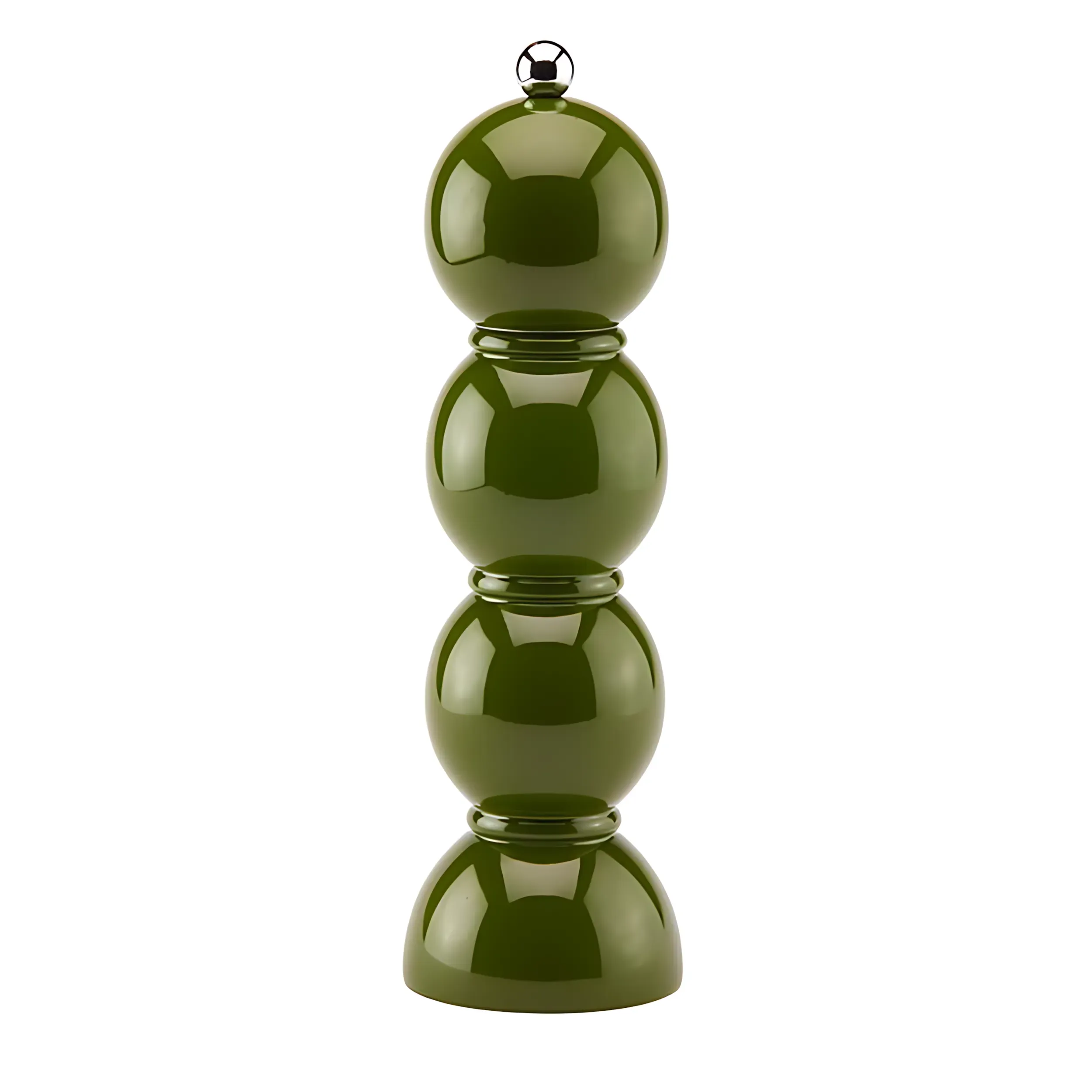 Salt & Pepper Mill "Bobbin", Khaki, 23,5 cm