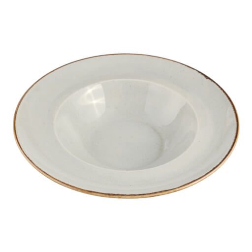 173931 Porland Seasons Grey Deep Plate 30cm