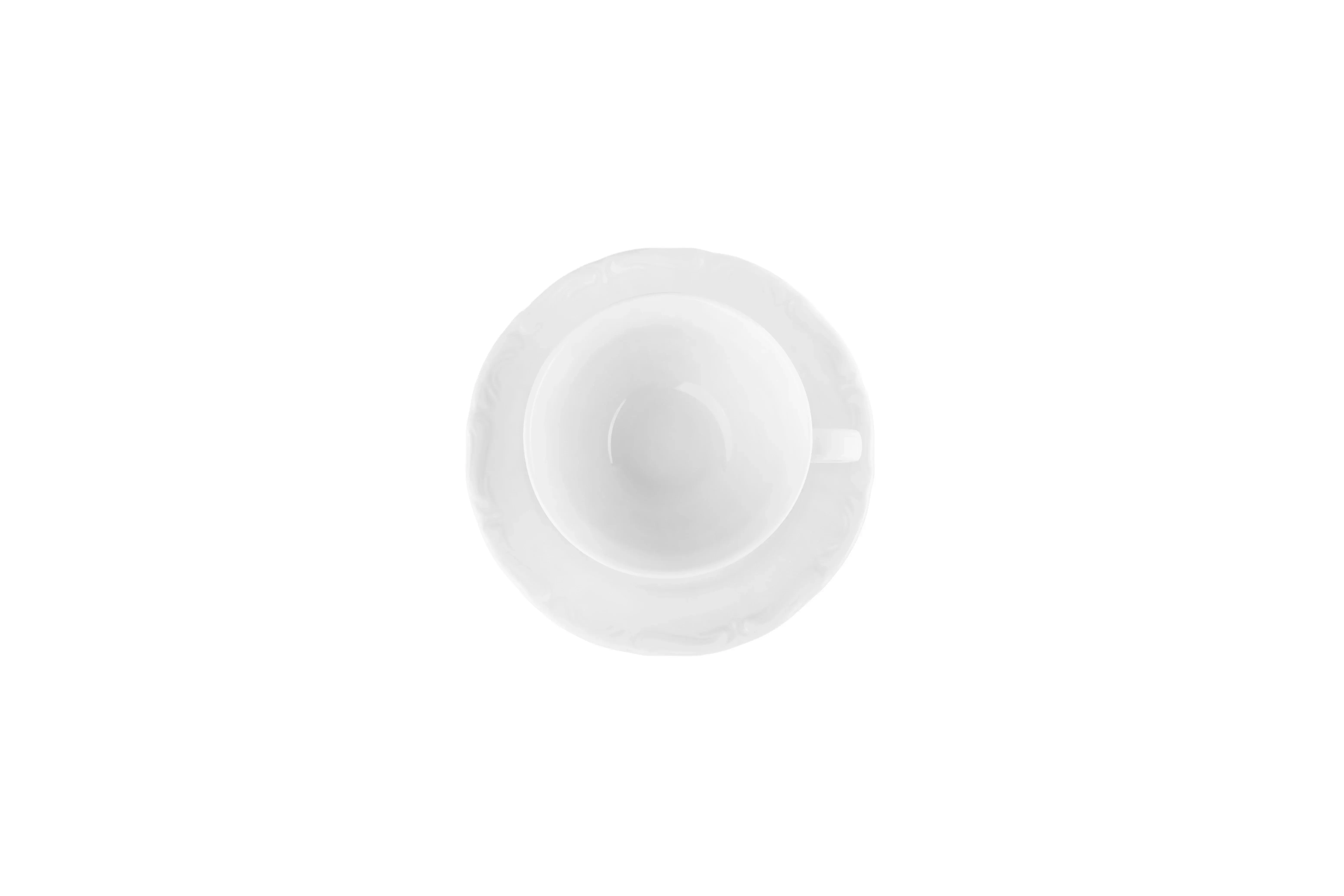 Maria White Teacup&saucer 180cc