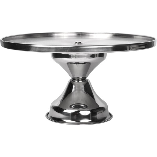 Cake Stand 18/8 S/S, Ø32cm, H18cm