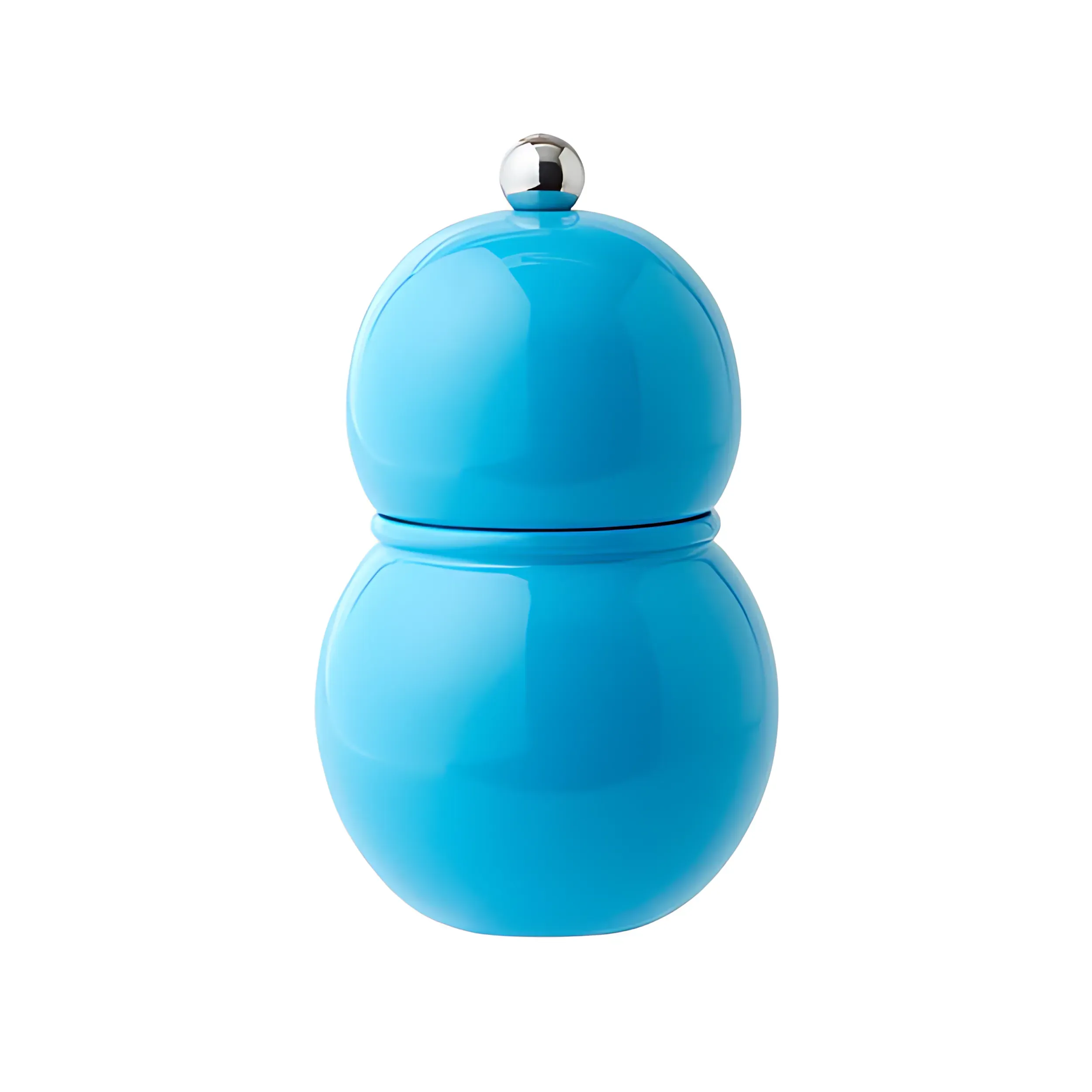 Salt & Pepper Mill "Chubbie", Aqua, 12 cm
