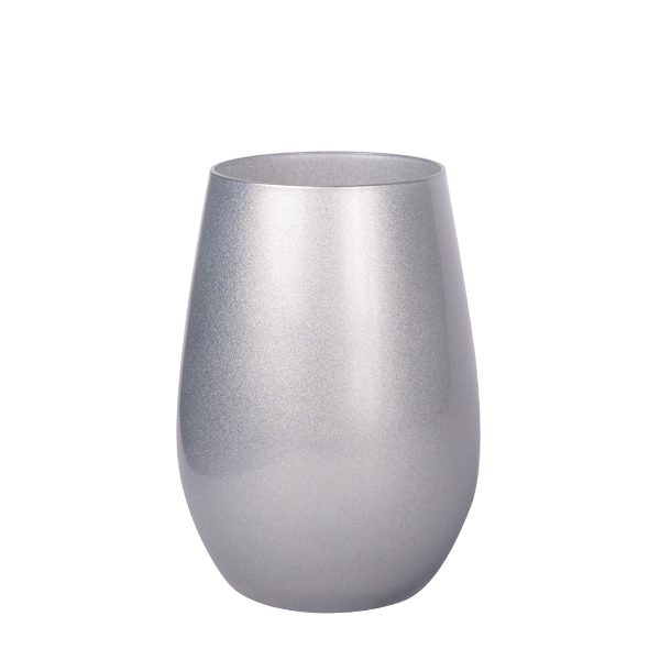 Becher Glas Silber 465 ml - Elements