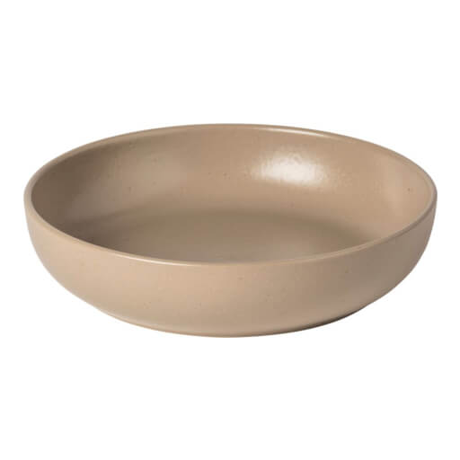 Pacifica - Low Bowl 22cm, chestnut brown