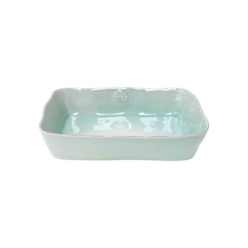 Nova - Rectangular Baker 35cm, turquoise
