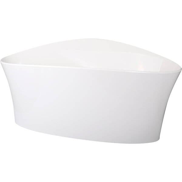 Vela Bowl, white 56,5*28,5cm - H28,5cm