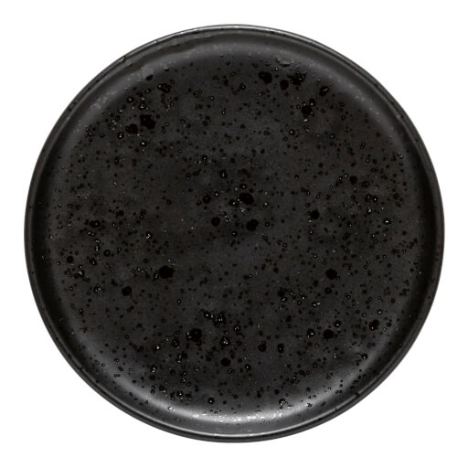 Resonance - Round Plate 13cm, black