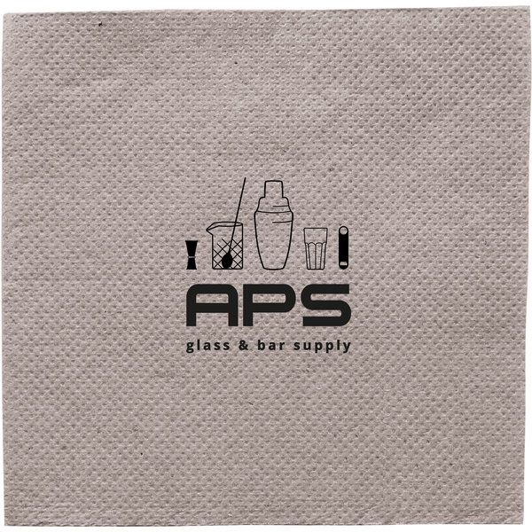 Cocktailservietten, 20x20cm ,1/4, 2lg, 100 Stk, recycled