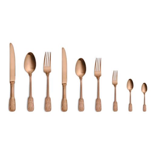 Versailles Satin Copper Table Knife