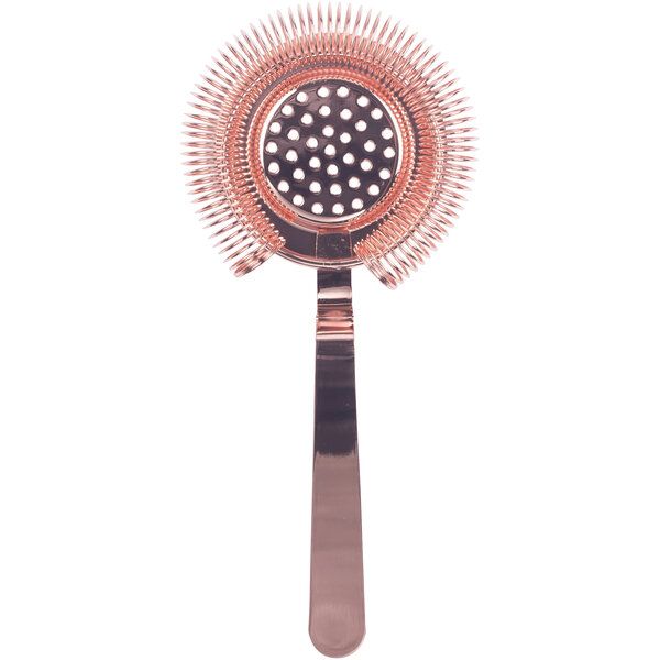 Strainer, Edelstahl verkupfert