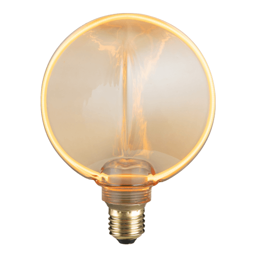 Dimmable O Lamp 13cm, amber
