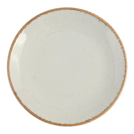187624 Seasons Grey Flat Plate 24cm