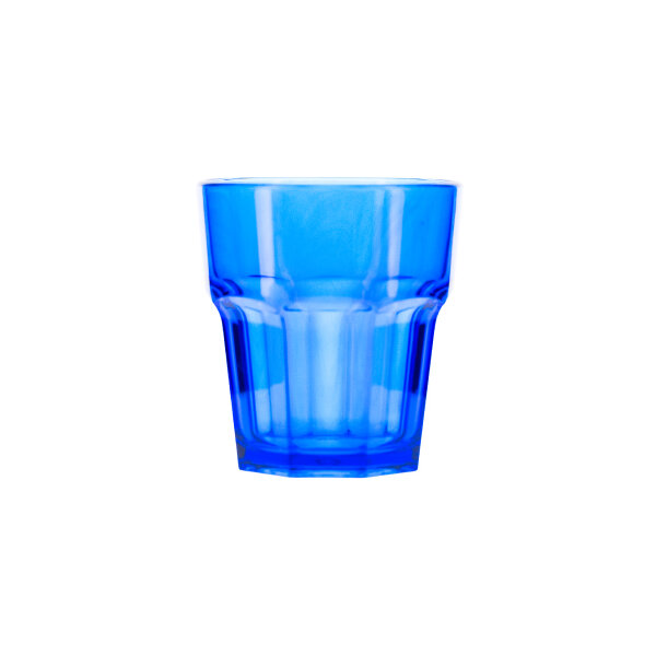 Premium Tumbler 25cl clear blue