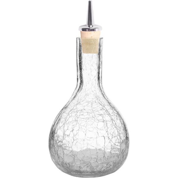 Spritzflasche, Craquelle Glas 330 ml