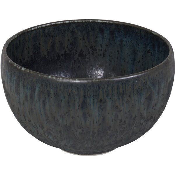 Onyx Noir Bowl 10.3x6.7cm YW-7209/BK 6/72