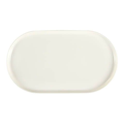 11CP32 Alumilite Chopin Oval Plate 32cm (Bottom Glazed)