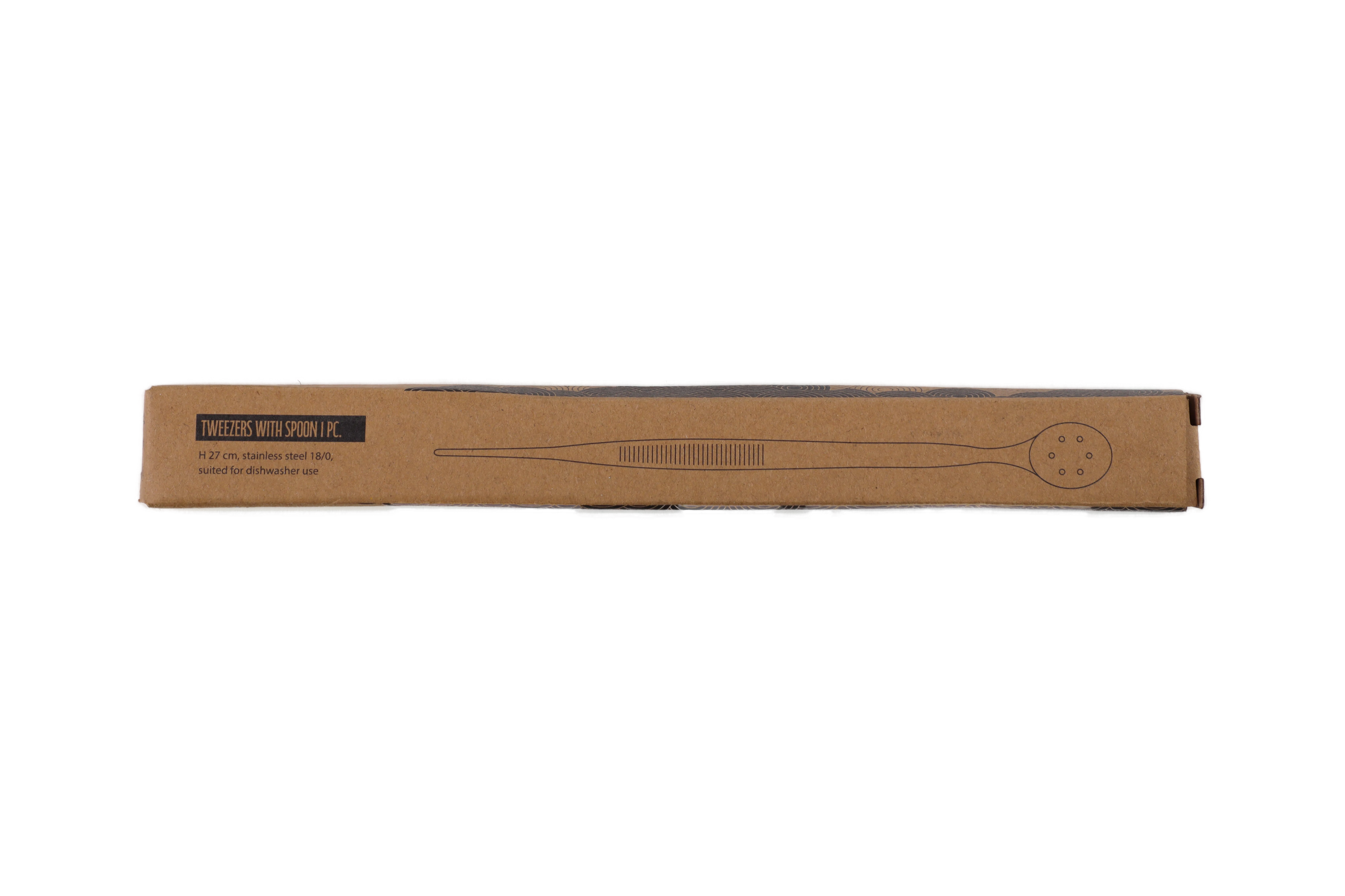 Tweezers with spoon 27 cm