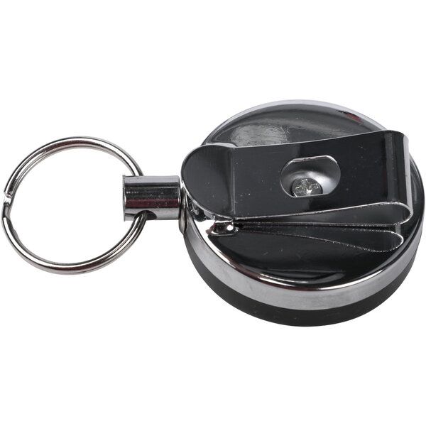 Schlüssel Schnurspule - klein 4cm black