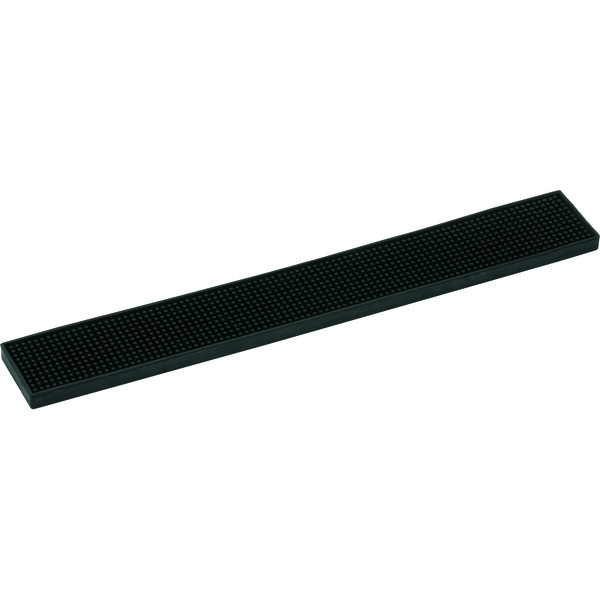 Barmatte 60x8x1,7 cm, ohne Fach, schwarz