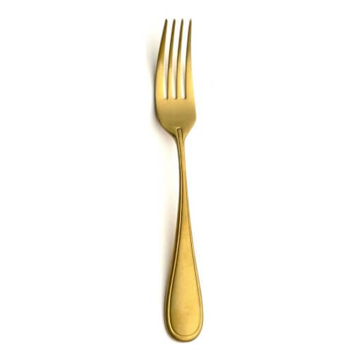 Contour Vintage Gold Table Fork