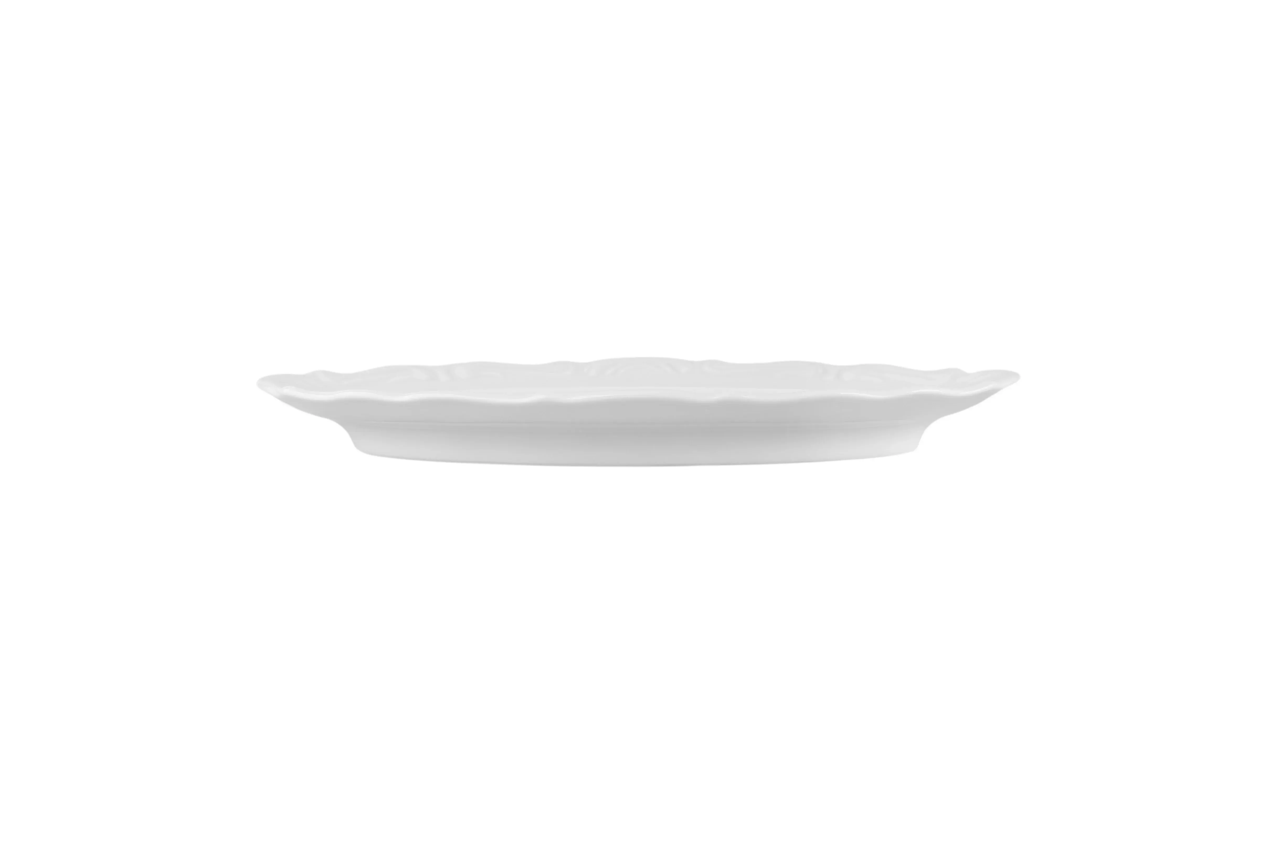 Maria White Oval Plate 27cm
