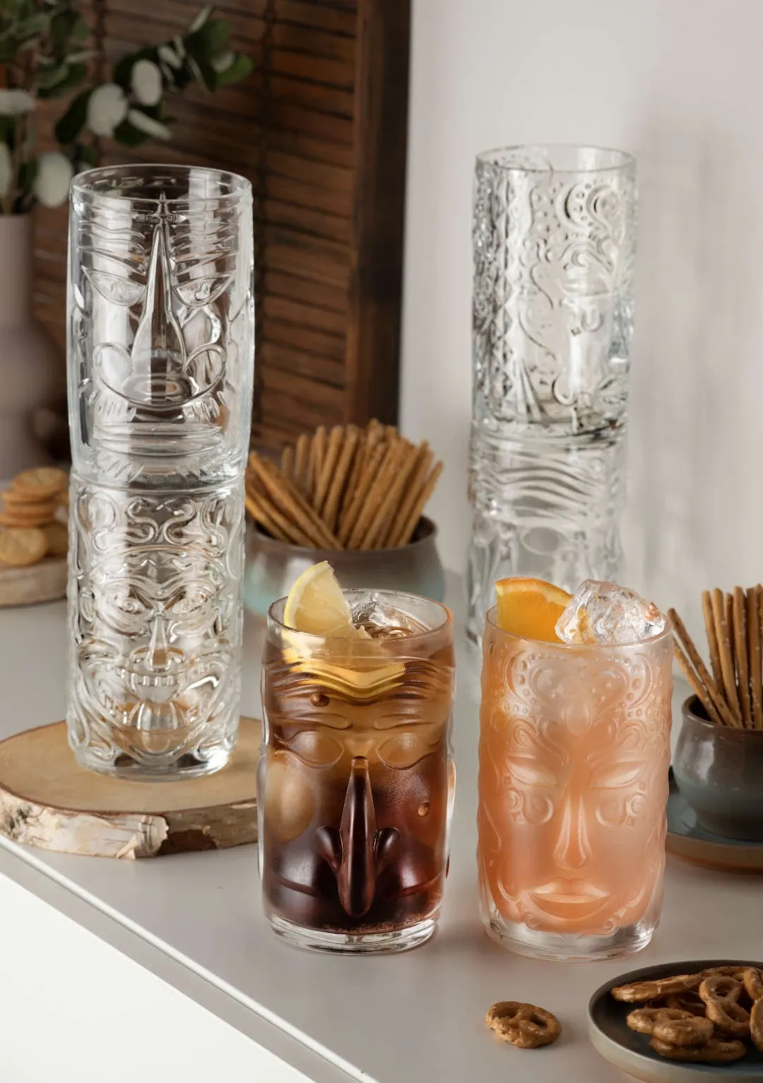 Pulcinella Tiki Tumbler 45cl