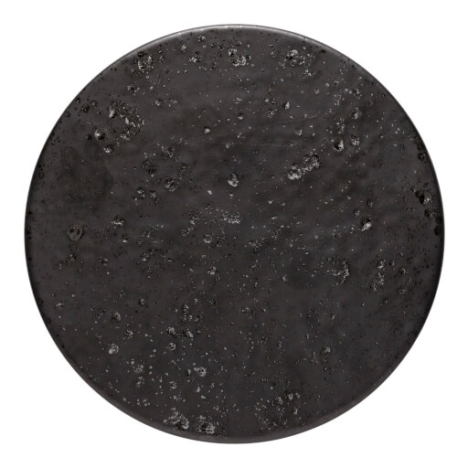 Resonance - Round Plate 20cm, black