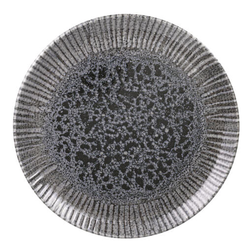 162932 Iris Grey Flat Plate 32cm 