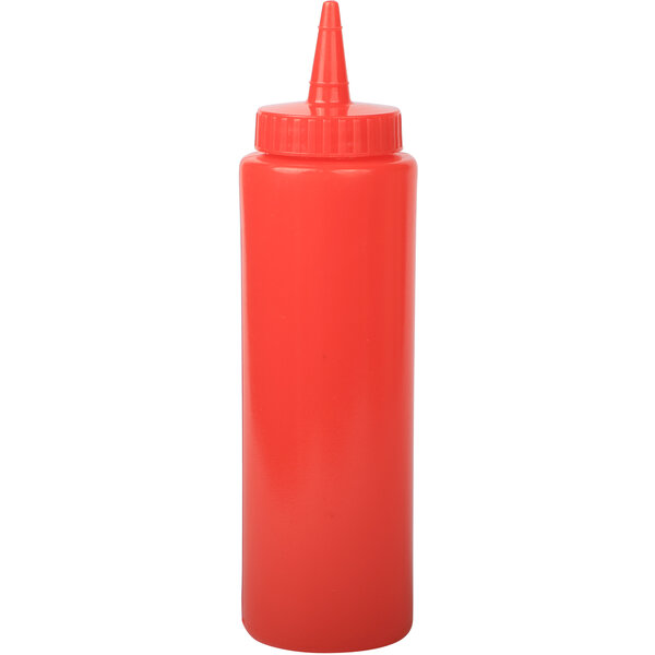 Ketchup Squeeze Bottle, 8 oz, 236 ml, rot