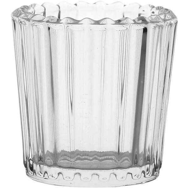 Votive 6x6,5cm, klar