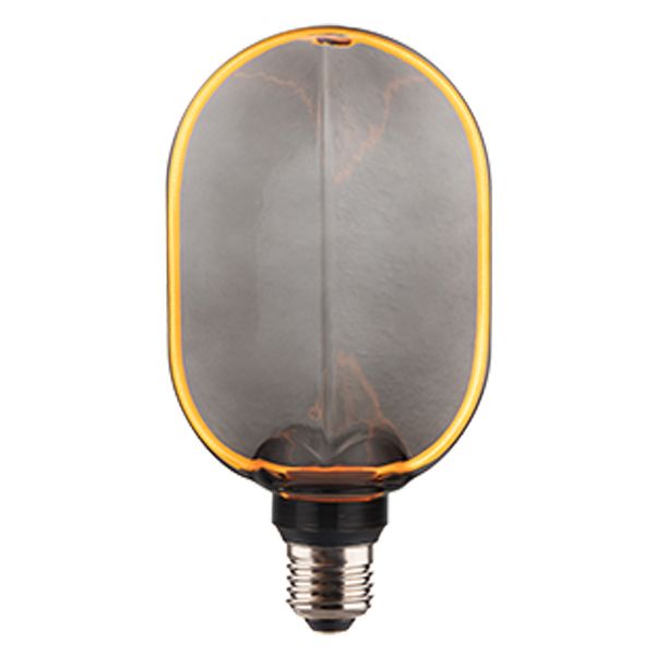 Dimmable O Lamp 10cm, smoke