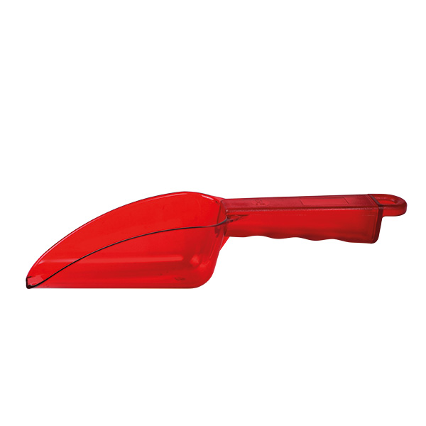 Eisschaufel Polycarbonat 0,35 Liter, rot