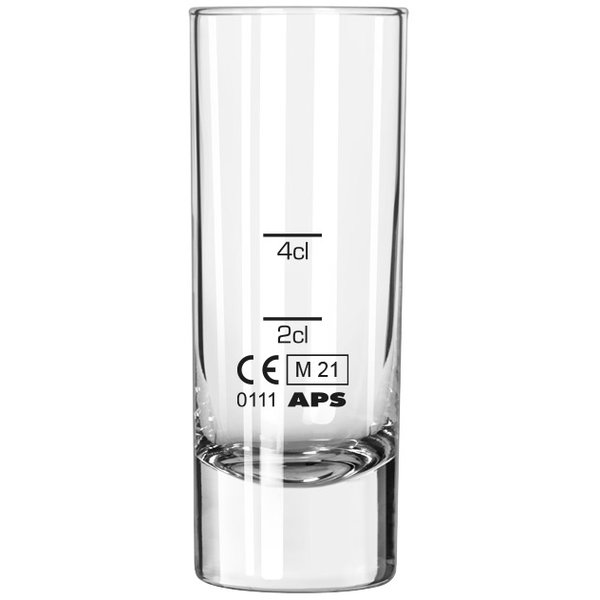 Chicago Shot 74ml - mit 2/4 cl Füllstrich