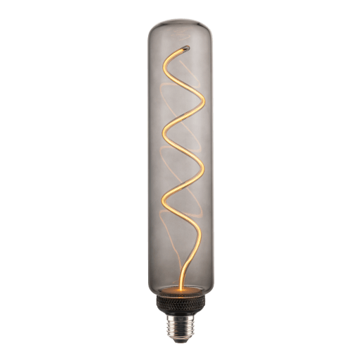 Dimmable Burgeon Lamp 6x30cm, smoke